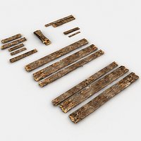 Broken Wooden Planks Collection second version