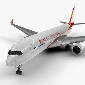 3D a350-900 hainan airlines l1125