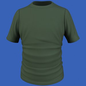 3d male t-shirt model