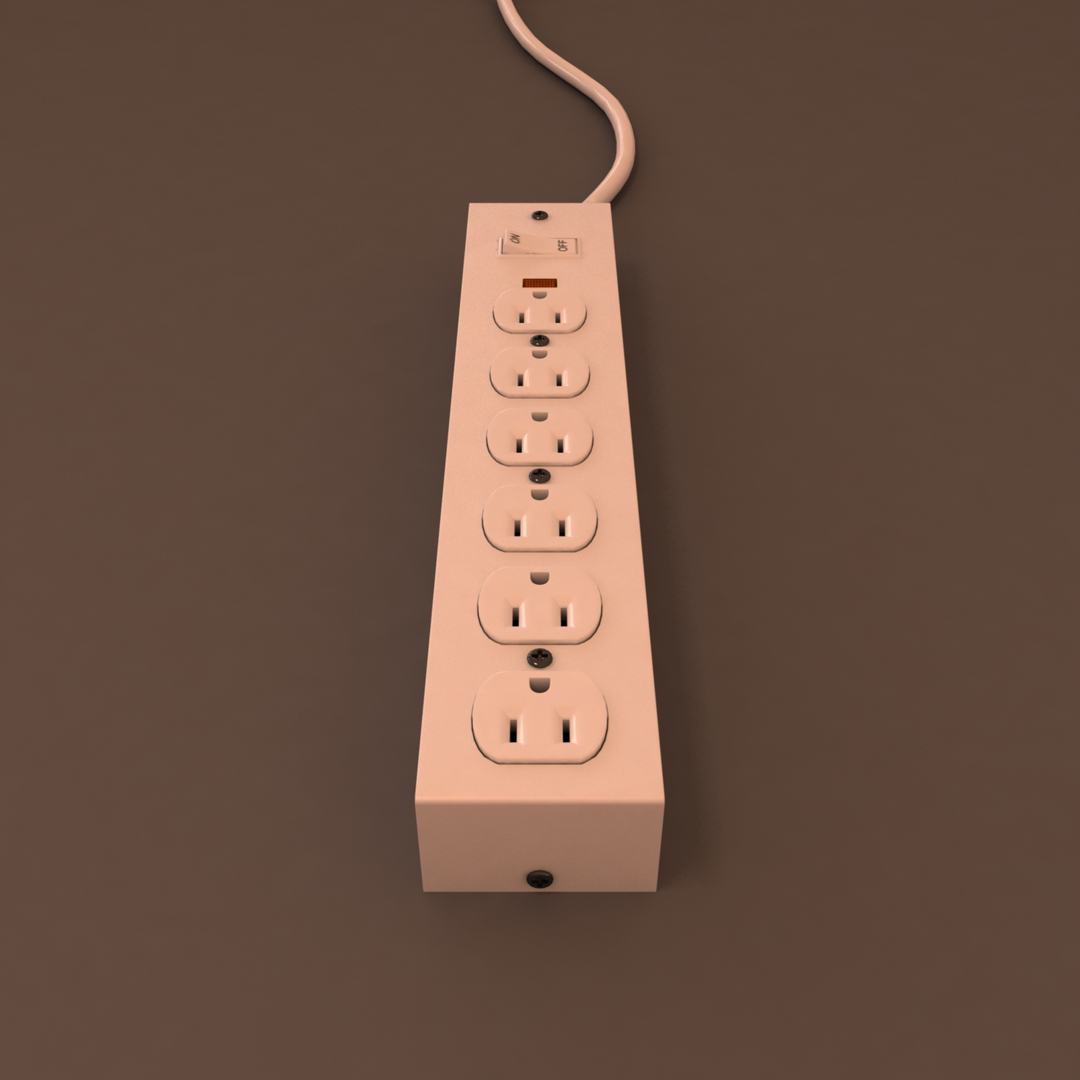 power strip 3d 3ds