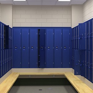Locker Room Concept Blue