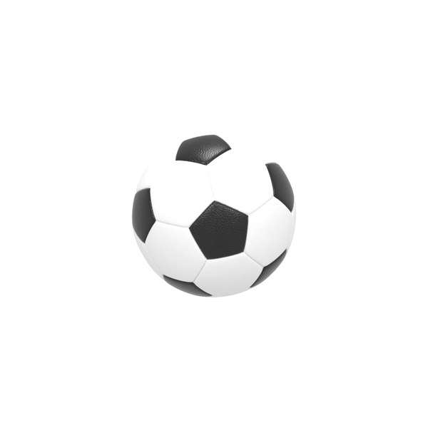 3D football ball