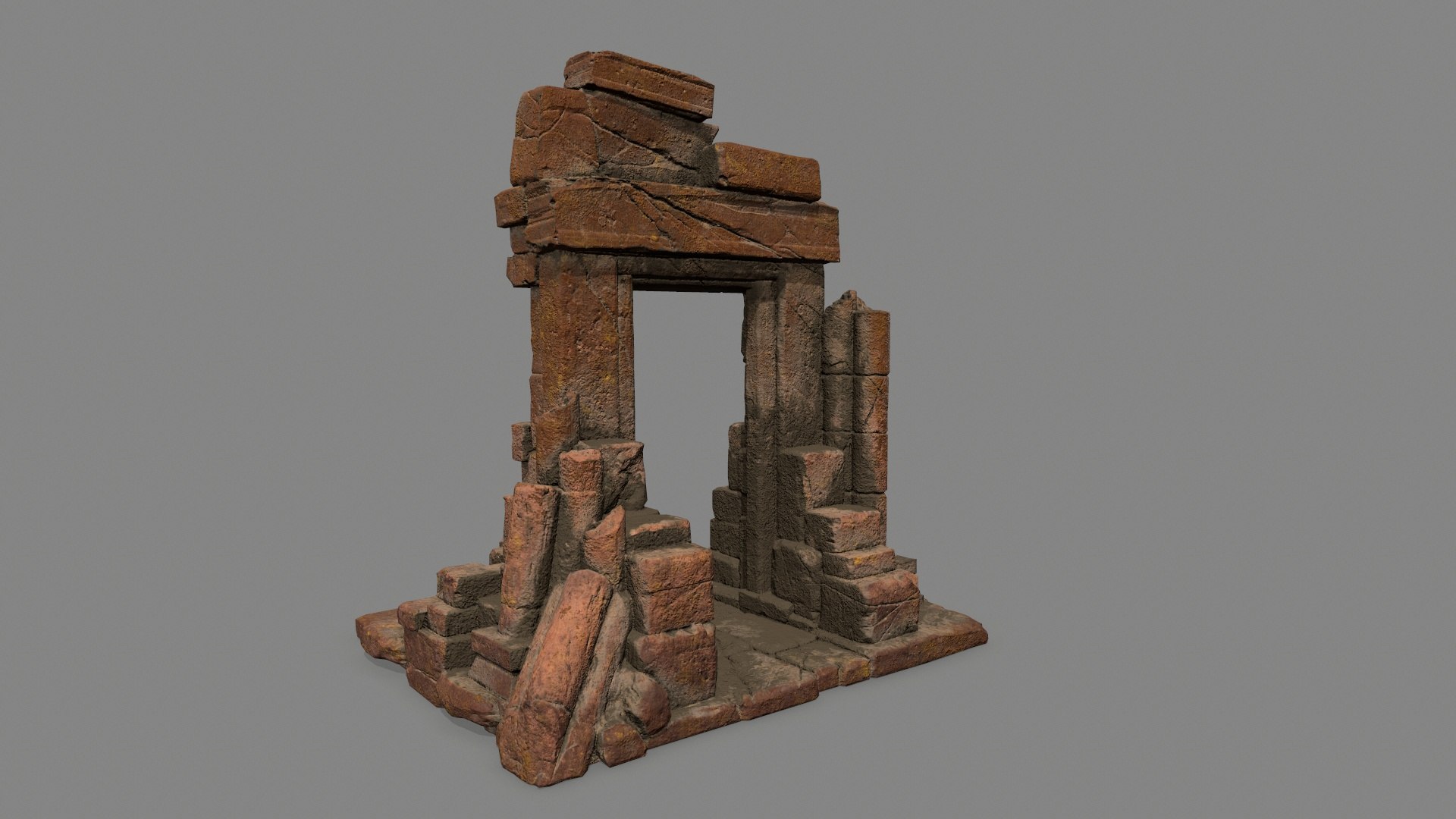 Ruin Gate 3D - TurboSquid 2144959