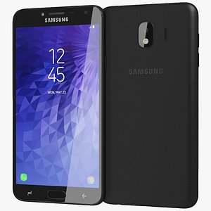 3D model realistic samsung galaxy j4