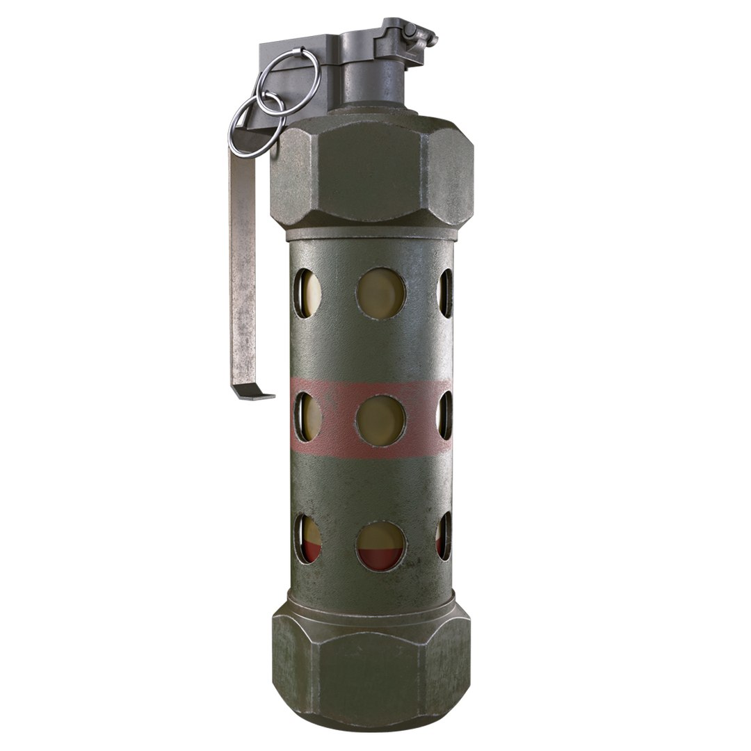 UVED Flashbang grenade model - TurboSquid 1962335