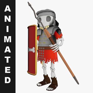 Skeleton Legionnaire Animated