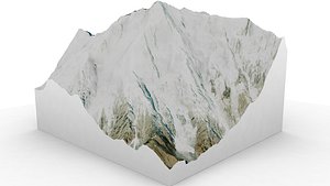 Mount Nanga Parbat 3D