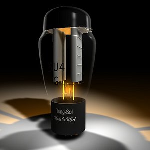 rectifier tube 3d model