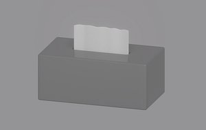 Tissue Box 3D model