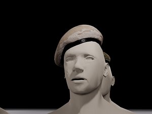 beret maps 3d model