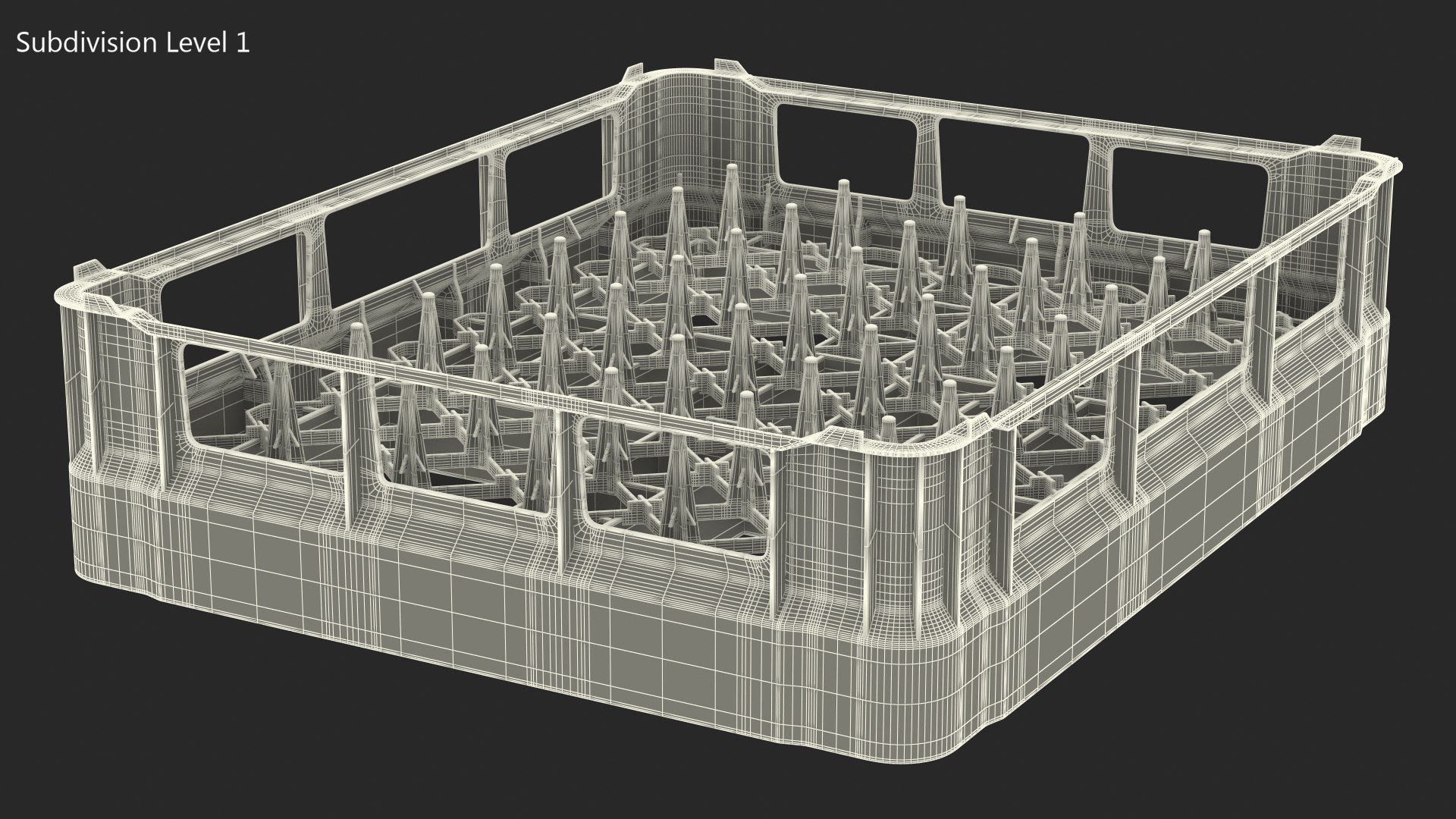 Dishwasher Plate Rack Model - TurboSquid 1980945