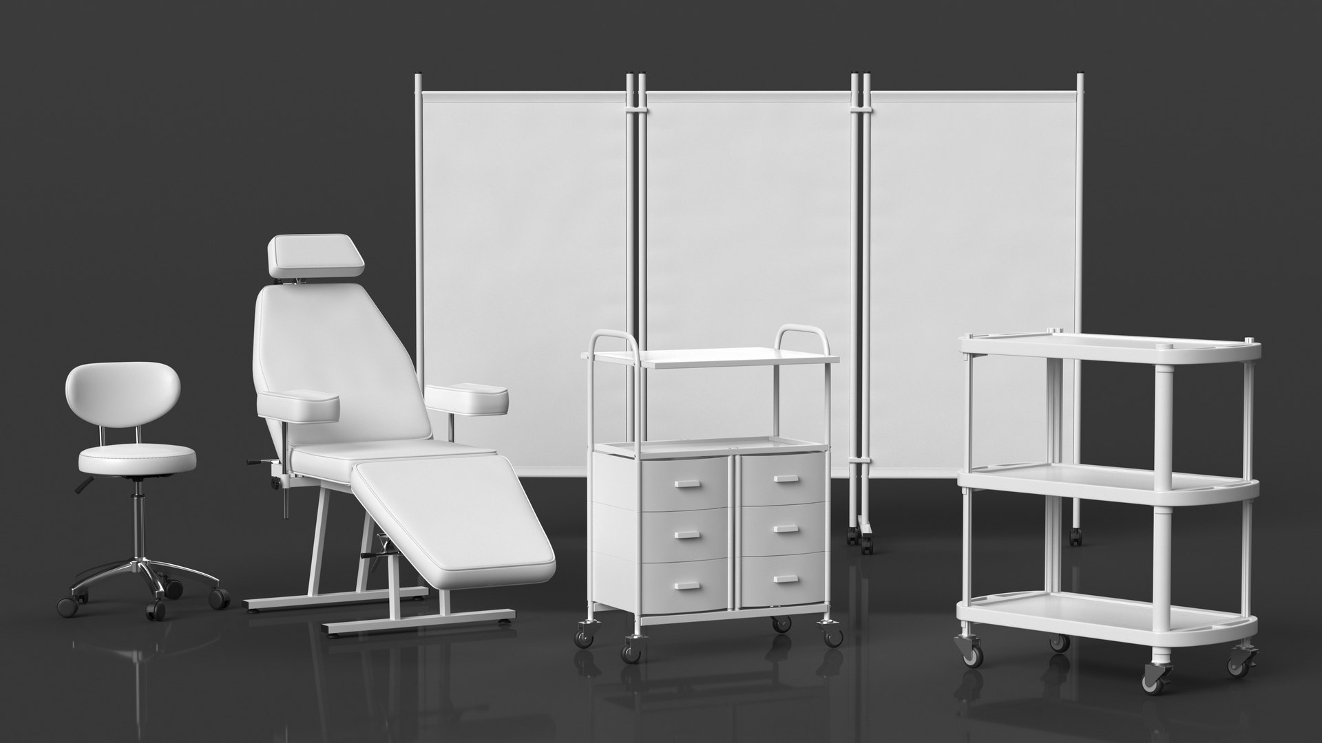 Medical Furniture Set White 3D https://p.turbosquid.com/ts-thumb/Pk/OStAhK/bQ/medicalfurnituresetwhitemb3dmodel004/jpg/1683116070/1920x1080/fit_q87/da1931264563478d69887d55e7df5a6ec1959e99/medicalfurnituresetwhitemb3dmodel004.jpg