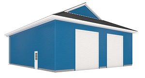 Garage-010 (Low Poly)