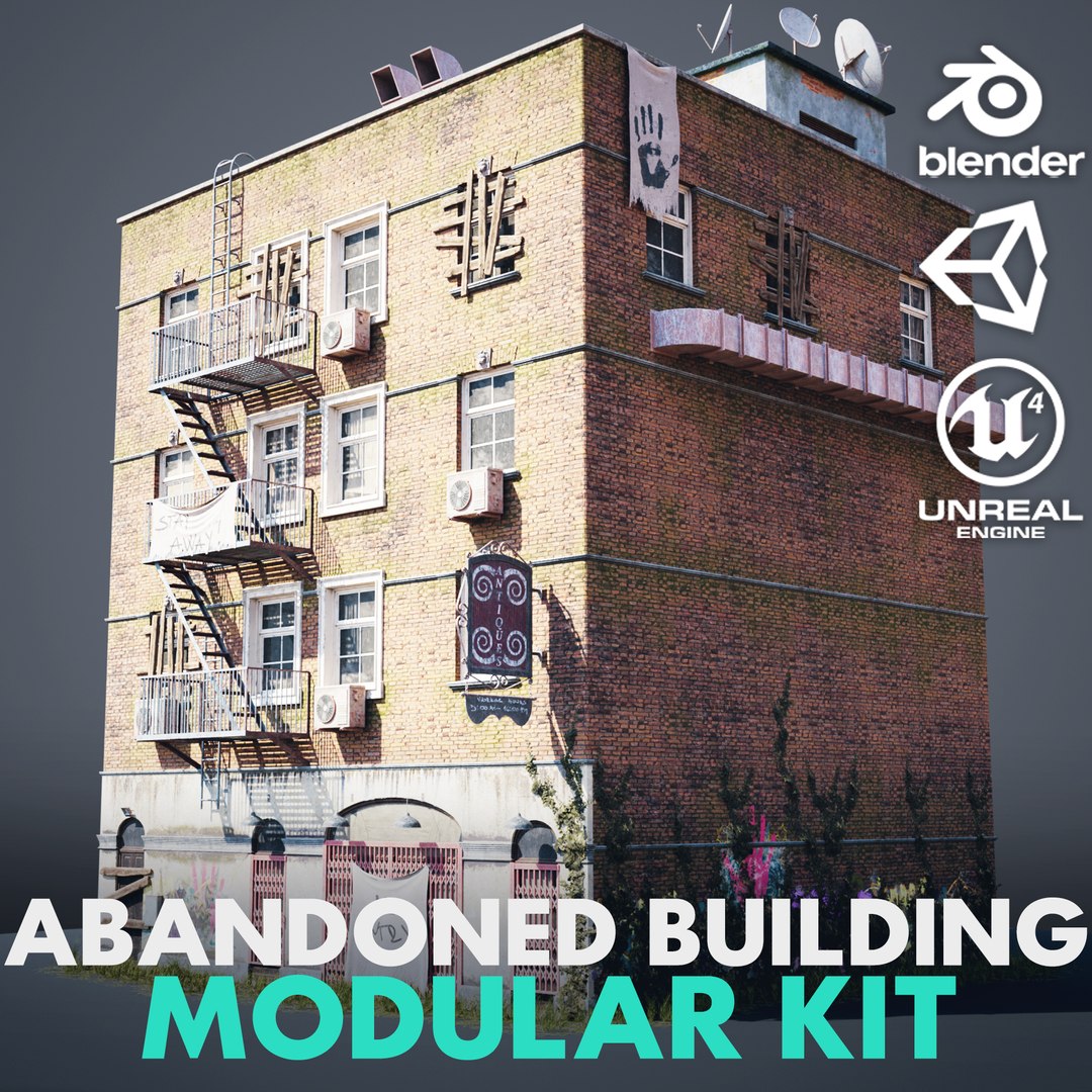 3D model abandoned building modular pack https://p.turbosquid.com/ts-thumb/Pk/Uf24p9/mG/image1/jpg/1626010902/1920x1080/fit_q87/5c50fbf103a3e7fac7a33b545322325d3b96aef9/image1.jpg