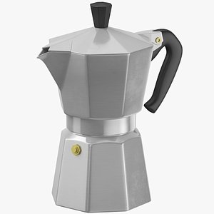 Coffee Moka Pot 03 3D model