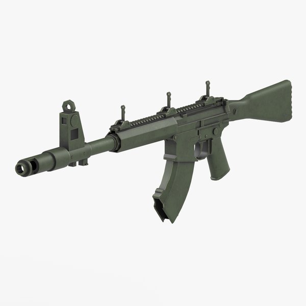 Fuzil de assalto Modelo 3D - TurboSquid 2091905
