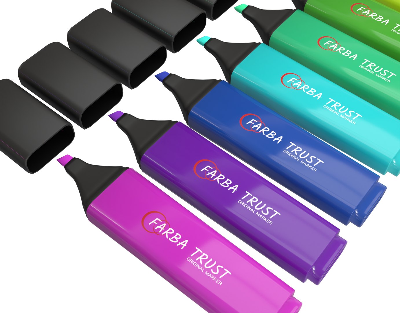 3D Marker Low-poly Model - TurboSquid 2224998