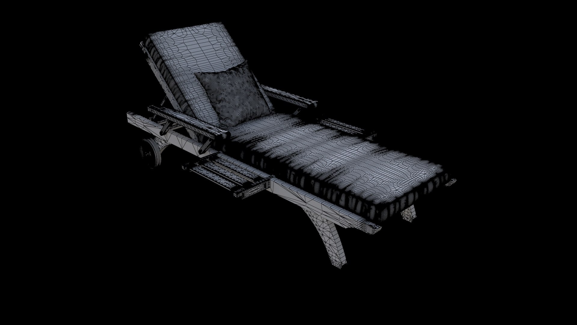 Sunbed_transat_C 3D Model - TurboSquid 2312916
