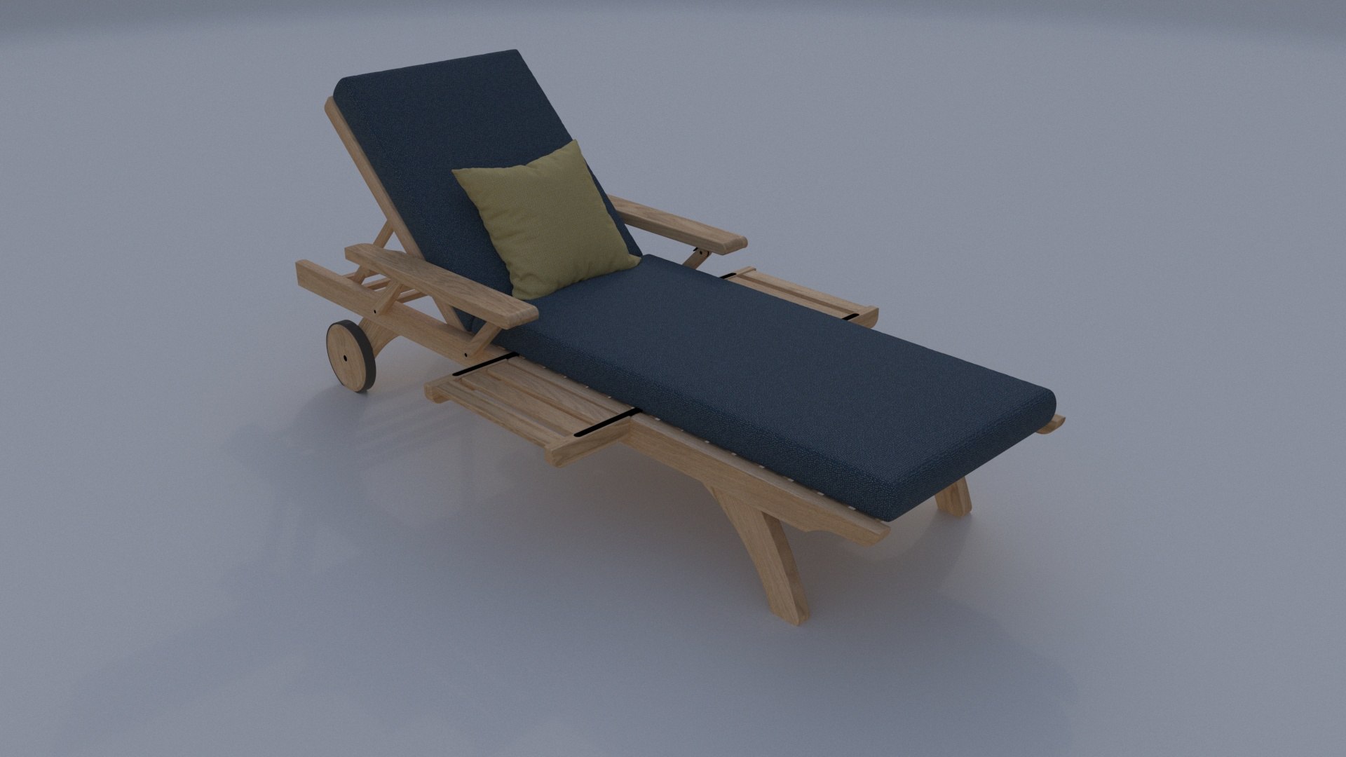 Sunbed_transat_C 3D Model - TurboSquid 2312916