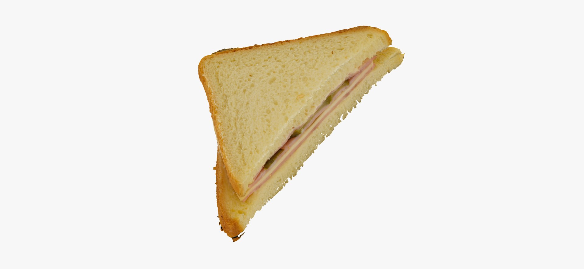 3D Ham Cheese Sandwich 01 TurboSquid 1690193