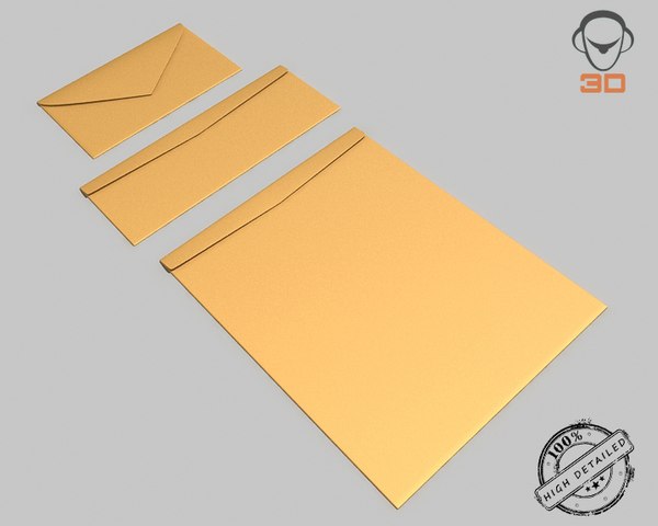 envelopes modeled open fbx