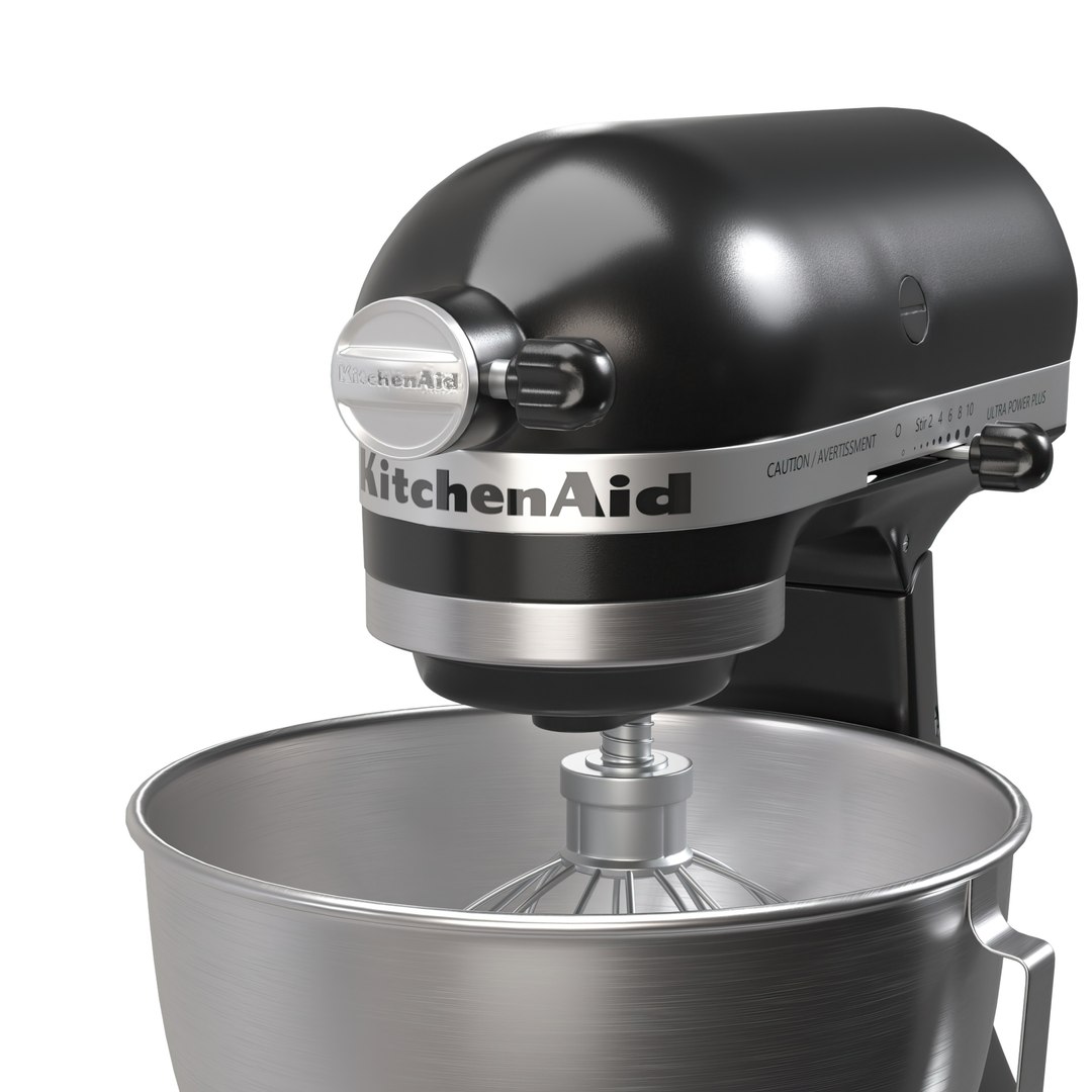 KitchenAid 5K45SSBOB 4 3L Classic Stand Alone Mixer PBR 3D Model