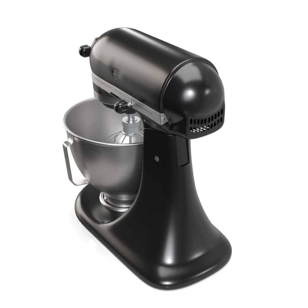 KitchenAid 5K45SSBOB 4 3L Classic Stand Alone Mixer PBR 3D Model
