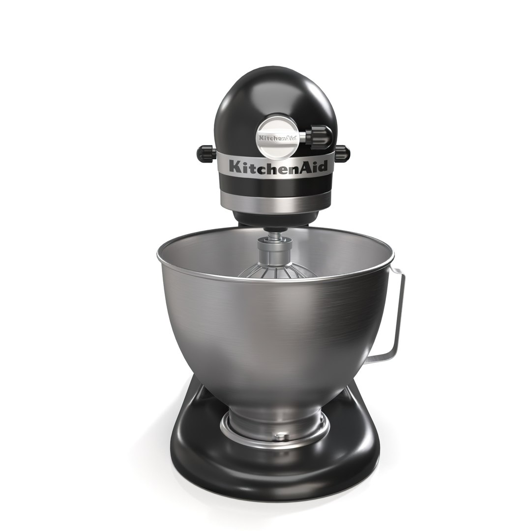 KitchenAid 5K45SSBOB 4 3L Classic Stand Alone Mixer PBR 3D Model