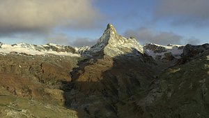 Matterhorn realistic large landscape area