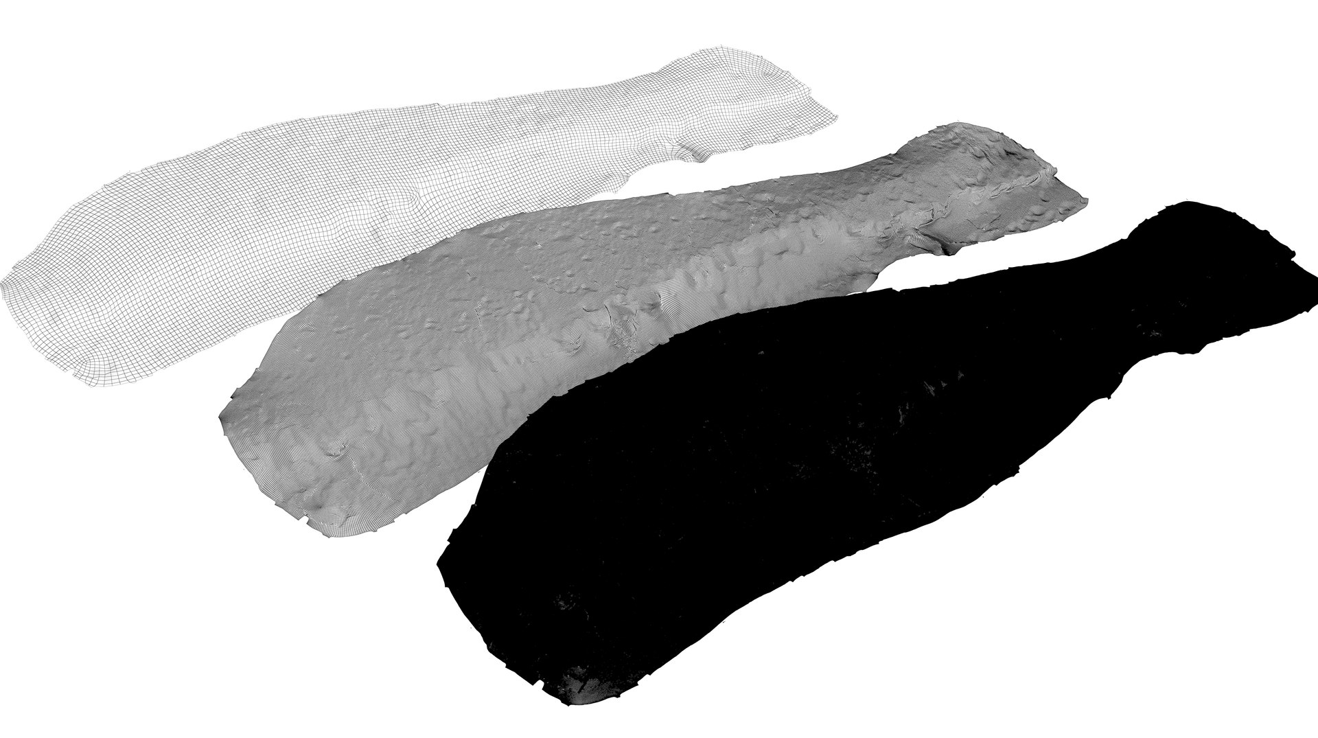 Sand Terrain 3D Model - TurboSquid 2200411