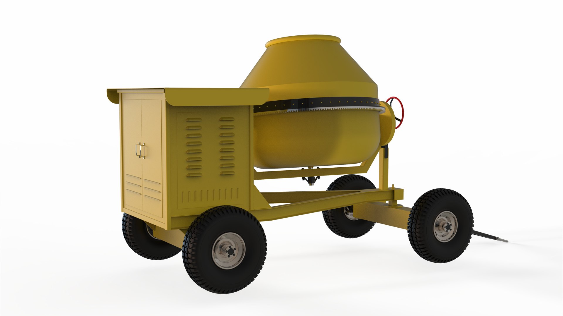 Cement Mixture 3D model TurboSquid 1772871