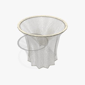 3D model Medieval Fish Net 02