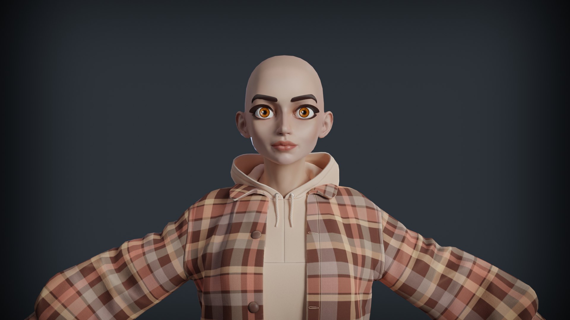 Stylized Cute Girl 3D model https://p.turbosquid.com/ts-thumb/Pl/2L7ga1/FV/04/png/1724156037/1920x1080/fit_q87/53aaddcd309b0ff10c0ad24c1e7fe52f3de3680c/04.jpg