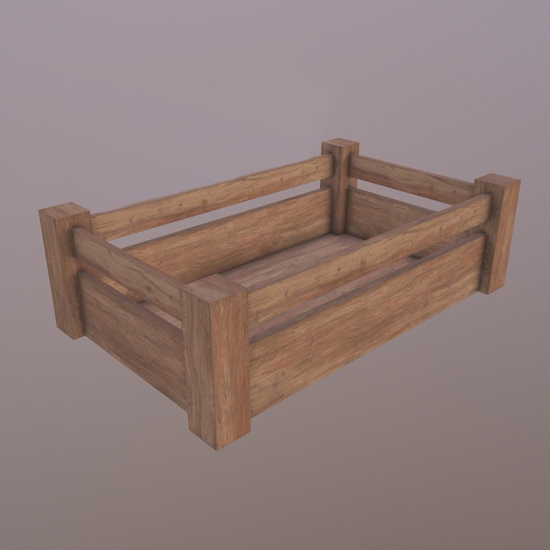 3D Model Crate Ready Unity - TurboSquid 1489189