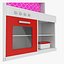 toy kitchen 3d obj