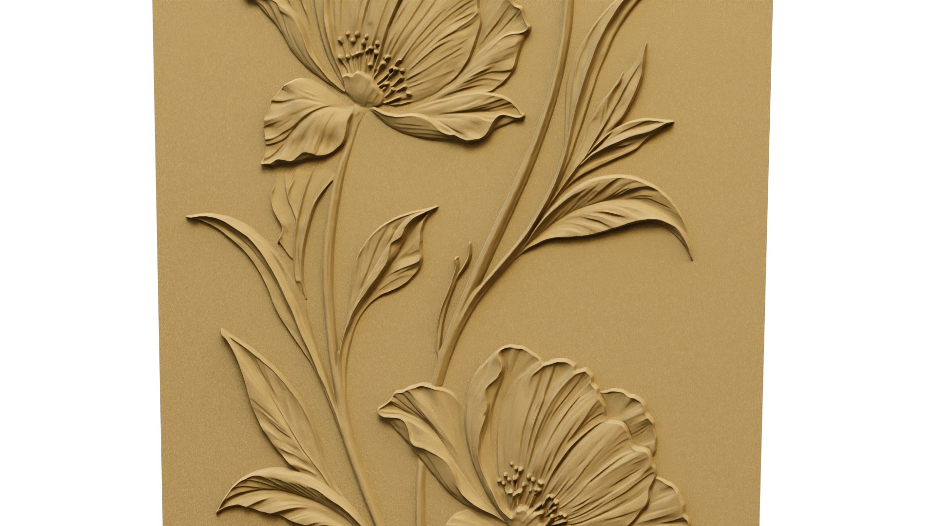 3D model Modern Elegant Floral wall panel Decor Bas Relief Mural STL CNC 62 https://p.turbosquid.com/ts-thumb/Pl/82js0W/46/a51/png/1787953155/1920x1080/fit_q87/8d8ed17b89d12ca4364468a4bc4728165d1e7e47/a51.jpg