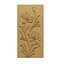 Painel de parede floral moderno e elegante, decoração em baixo-relevo, mural STL CNC 62