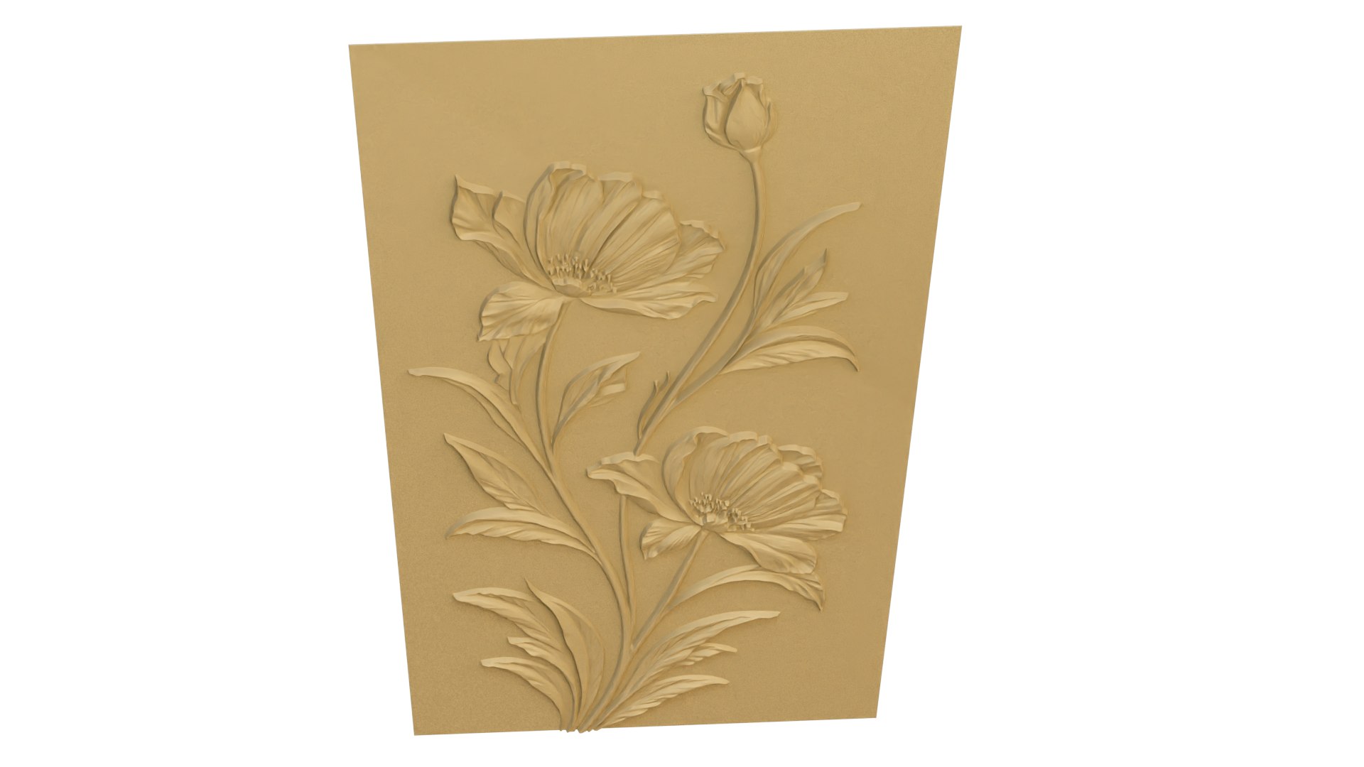 3D model Modern Elegant Floral wall panel Decor Bas Relief Mural STL CNC 62 https://p.turbosquid.com/ts-thumb/Pl/82js0W/mw/a5/png/1787953145/1920x1080/fit_q87/6d7282a3af092639e7417baa3716932ba284460f/a5.jpg