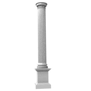 Greek corinthian column