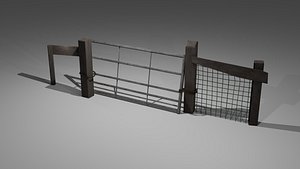 Field Gate 3D model