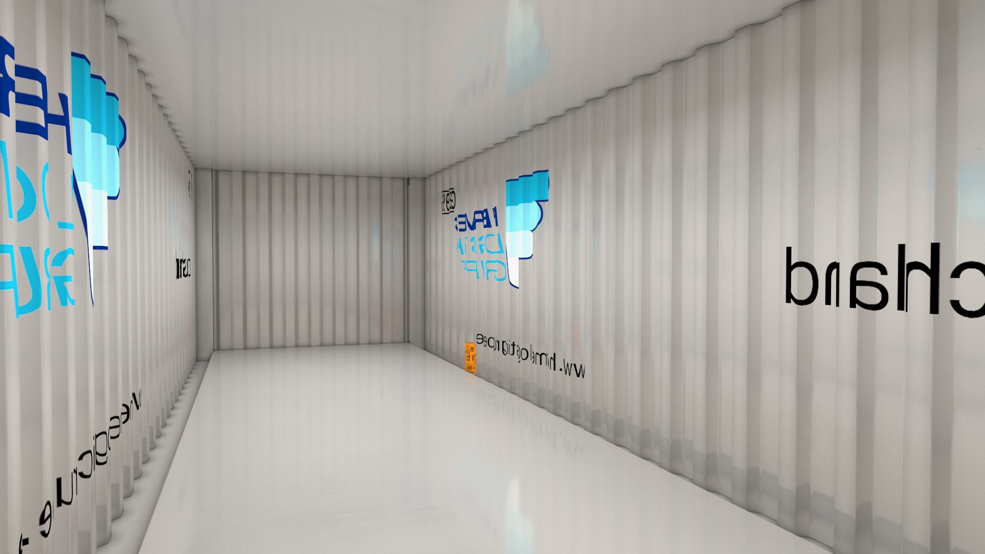 Swap Body Container 3D Model - TurboSquid 2154489