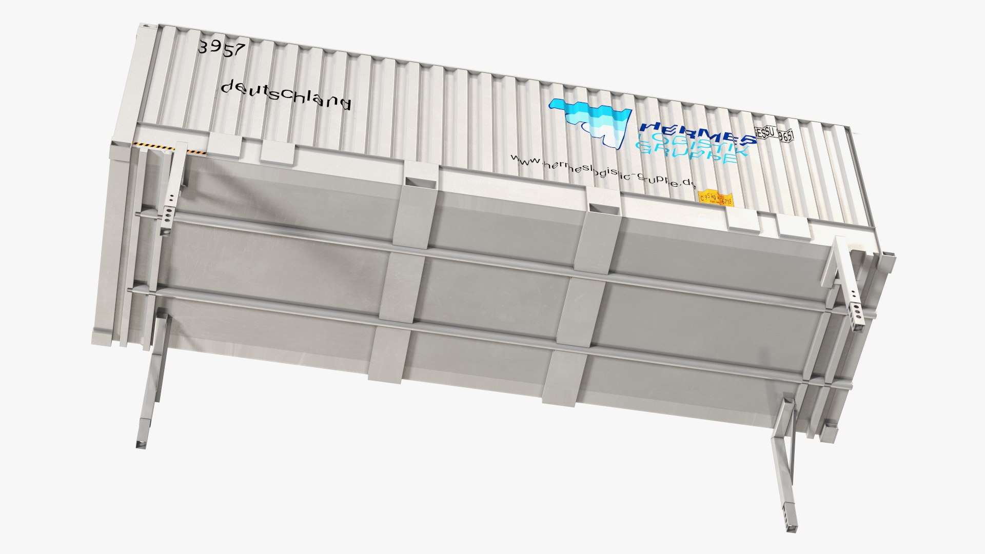 Swap Body Container 3D Model - TurboSquid 2154489