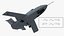 Jet Powered UAV EADS Barracuda Rigged 3D