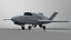 Jet Powered UAV EADS Barracuda Rigged 3D