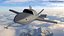 Jet Powered UAV EADS Barracuda Rigged 3D