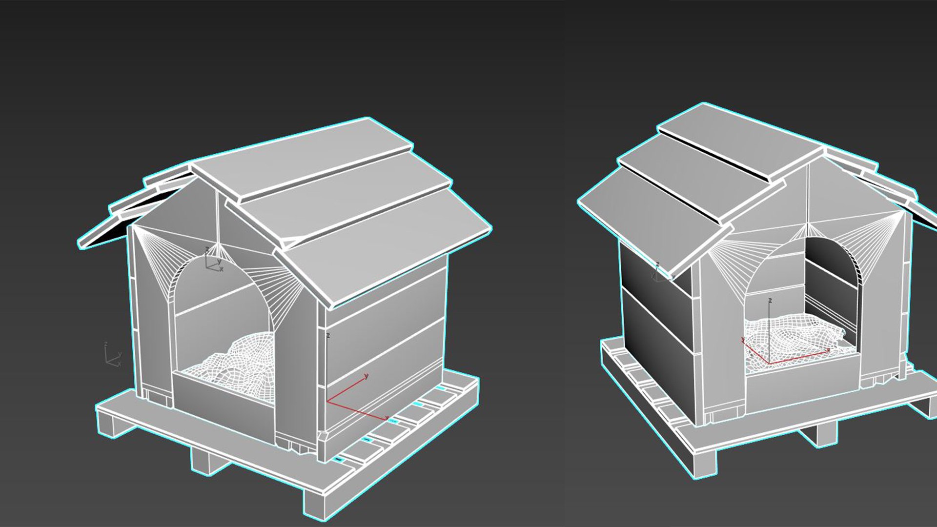 3D Dog House https://p.turbosquid.com/ts-thumb/Pl/N0wukT/ep/wire/jpg/1731699574/1920x1080/fit_q87/fe627f3462fa2cbfb9af5fc108a5fcce2a5594e5/wire.jpg