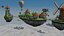 Low Poly Fantasy Sky Islands - 55 Game Ready Models