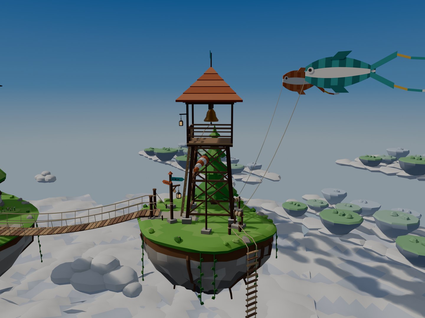 Low Poly Fantasy Sky Islands - 55 Game Ready Models 3D model https://p.turbosquid.com/ts-thumb/Pl/OBxVnu/Iq/12_lookout_island_bell_tower_signpost_windsock_pine/png/1791928751/1920x1080/fit_q87/b967a494b400826e471a6a3a65614ffa328e919b/12_lookout_island_bell_tower_signpost_windsock_pine.jpg