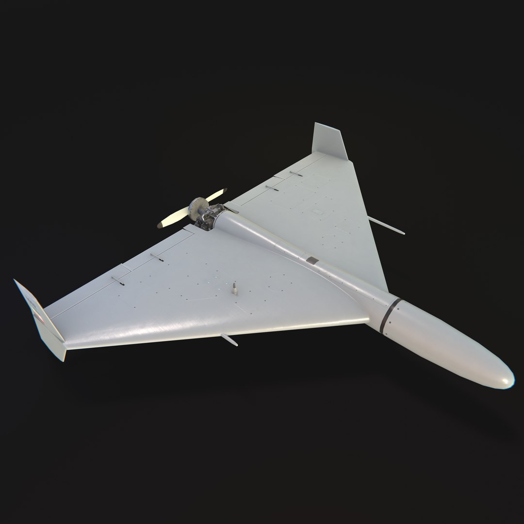 3D Iranian Kamikaze Drone Shahed 136 Or Geran-2 LowPoly - TurboSquid ...