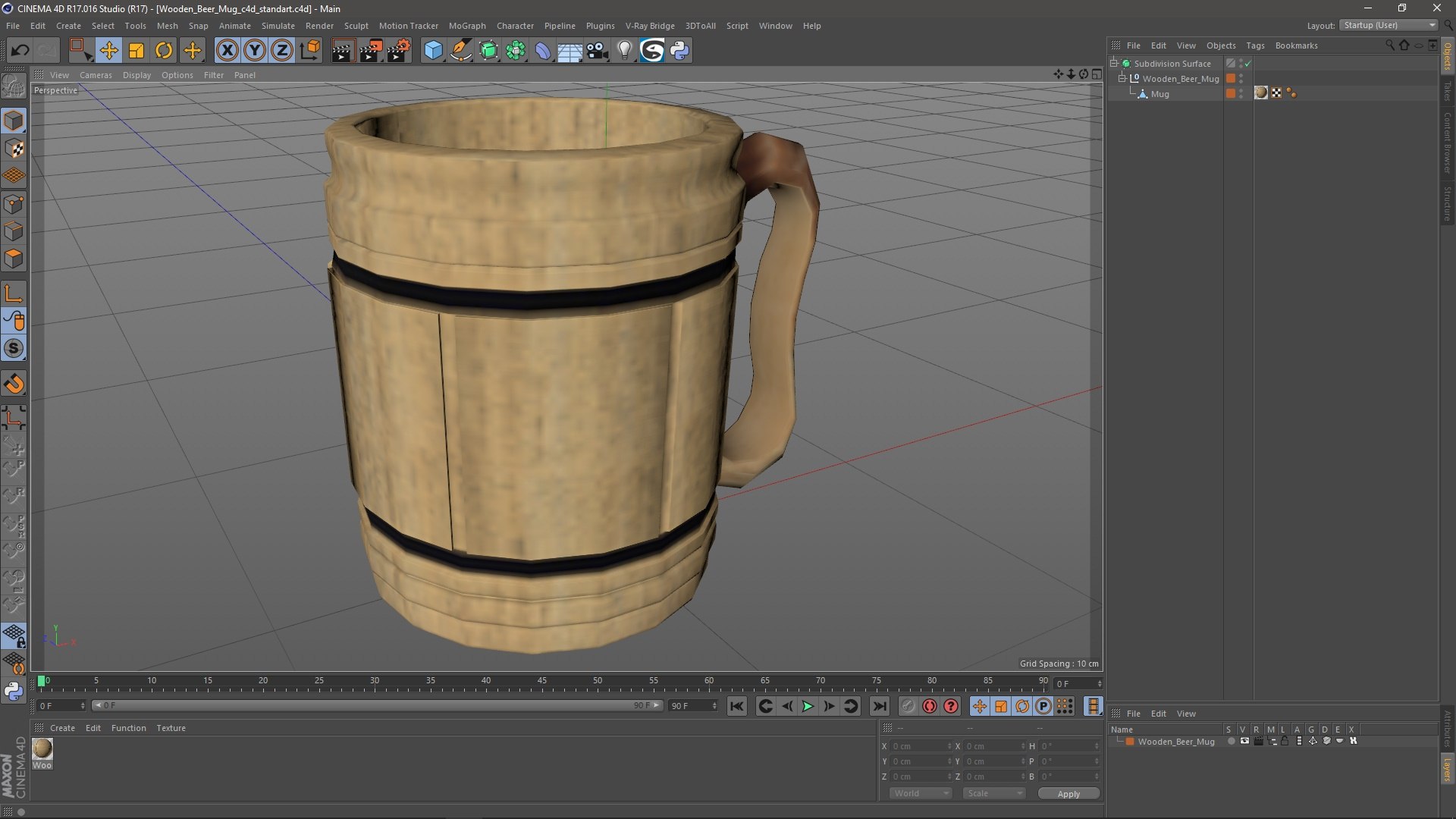 Wooden Beer Mug For 3D Print 3D Model - TurboSquid 2256102